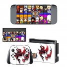 BlazBlue Cross Tag Battle decal skin sticker for Nintendo Switch console and controllers