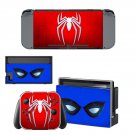 Spider Man decal skin sticker for Nintendo Switch console and controllers