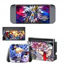 BlazBlue Cross Tag Battle decal skin sticker for Nintendo Switch console and controllers