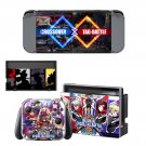 BlazBlue Cross Tag Battle decal skin sticker for Nintendo Switch console and controllers