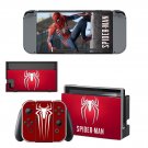 Spider Man decal skin sticker for Nintendo Switch console and controllers