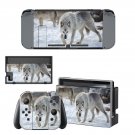 Wolves decal skin sticker for Nintendo Switch console and controllers