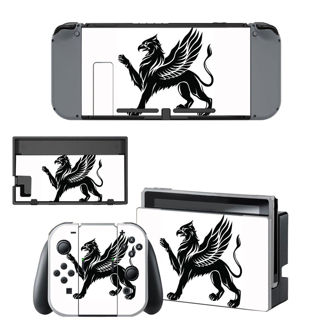 Free Vector Griffin decal skin sticker for Nintendo Switch console and controllers