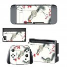Chinese Culture Animals decal skin sticker for Nintendo Switch console and controllers