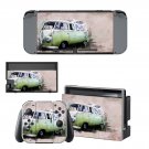 Hippie van wallpaper decal skin sticker for Nintendo Switch console and controllers
