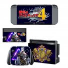 Valkyria Chronicles 4 decal skin sticker for Nintendo Switch console and controllers