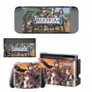 Valkyria Chronicles 4 decal skin sticker for Nintendo Switch console and controllers