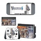 Valkyria Chronicles 4 decal skin sticker for Nintendo Switch console and controllers
