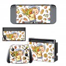 Fast food decal skin sticker for Nintendo Switch console and controllers