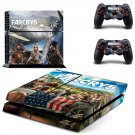 Far Cry 5 decal skin sticker for PS4 console and controllers