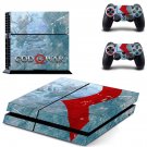 God of War decal skin sticker for PS4 console and controllers
