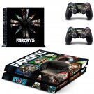 Far Cry 5 decal skin sticker for PS4 console and controllers