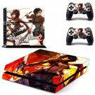 Attack on Titan 2 decal skin sticker for PS4 console and controllers