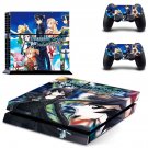 Sword Art Online Hollow Fragment decal skin sticker for PS4 console and controllers