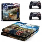 Far Cry 5 decal skin sticker for PS4 console and controllers