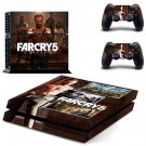 Far Cry 5 decal skin sticker for PS4 console and controllers