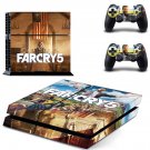 Far Cry 5 decal skin sticker for PS4 console and controllers