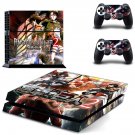 Attack on Titan 2 decal skin sticker for PS4 console and controllers