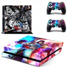 Hokuto ga Gotoku decal skin sticker for PS4 console and controllers
