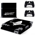 Sword Art Online decal skin sticker for PS4 console and controllers