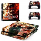 Attack on Titan 2 decal skin sticker for PS4 console and controllers