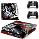Hokuto ga Gotoku decal skin sticker for PS4 console and controllers