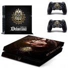 Kingdom Come Deliverance decal skin sticker for PS4 console and controllers