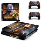 Avengers infinity war decal skin sticker for PS4 console and controllers