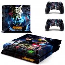 Avengers infinity war decal skin sticker for PS4 console and controllers