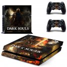 Dark Souls decal skin sticker for PS4 console and controllers