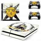 Dark Souls decal skin sticker for PS4 console and controllers