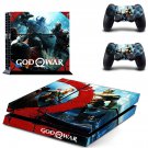 God of War 4 decal skin sticker for PS4 console and controllers