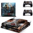 God of War 4 decal skin sticker for PS4 console and controllers