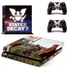 State of Decay 2 decal skin sticker for PS4 console and controllers