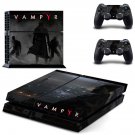 Vampyr decal skin sticker for PS4 console and controllers