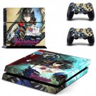 Bloodstained Ritual of the Night decal skin sticker for PS4 console and controllers