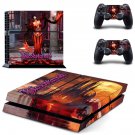 Bloodstained Ritual of the Night decal skin sticker for PS4 console and controllers