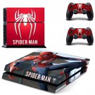 Spider Man decal skin sticker for PS4 console and controllers