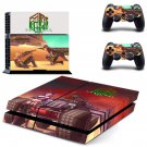 Metal Max Xeno decal skin sticker for PS4 console and controllers