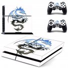 Cafepress dragon triabal decal skin sticker for PS4 console and controllers