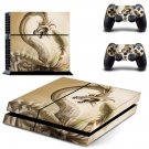 Quetzalcoatl Digital Art decal skin sticker for PS4 console and controllers