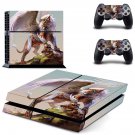 Winged Lion decal skin sticker for PS4 console and controllers