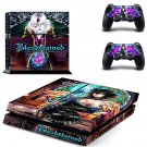 Bloodstained Ritual of the Night decal skin sticker for PS4 console and controllers