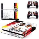 Germany national football team decal skin sticker for PS4 console and controllers