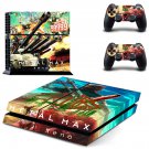 Metal Max Xeno decal skin sticker for PS4 console and controllers