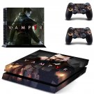 Vampyr decal skin sticker for PS4 console and controllers