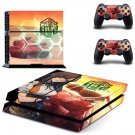 Metal Max Xeno decal skin sticker for PS4 console and controllers