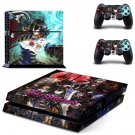 Bloodstained Ritual of the Night decal skin sticker for PS4 console and controllers