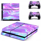 Abstract Wallpaper decal skin sticker for PS4 console and controllers