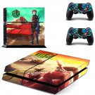 Metal Max Xeno decal skin sticker for PS4 console and controllers